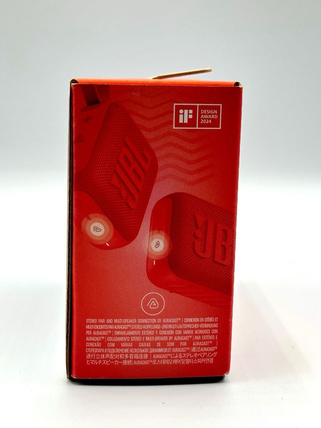 JBL GO 4 Altavoz Bluetooth Rojo Precintado