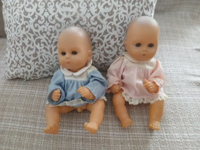 Lote 2 muñecas bebés
