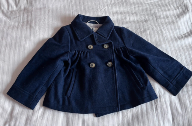 Cappotto blu Petit Bateau 3 anni