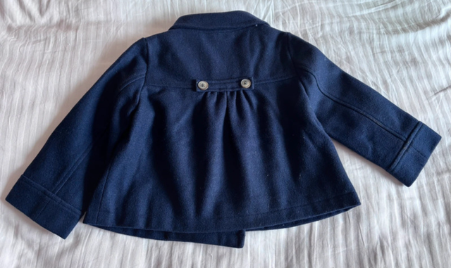 Cappotto blu Petit Bateau 3 anni