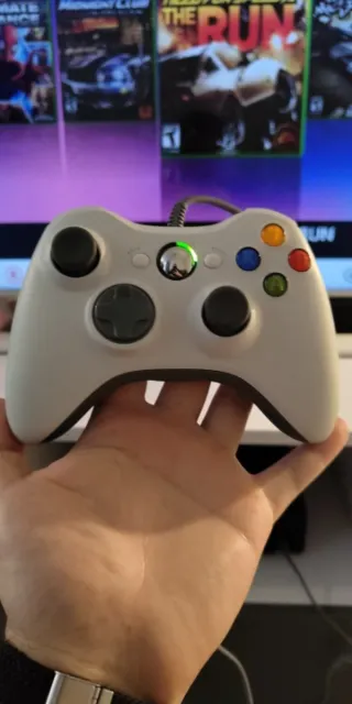 Mando Xbox 360 con cable para PC