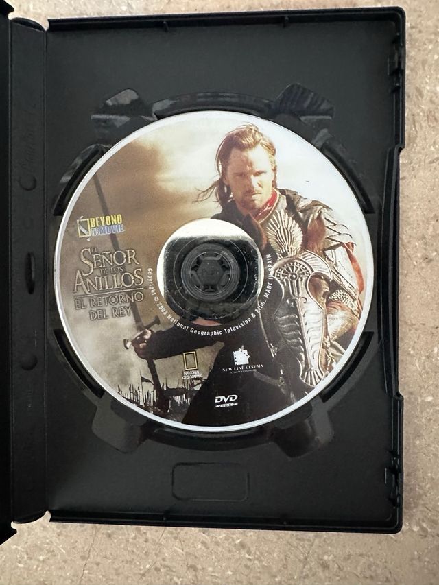 DVD National Geographic El Señor de los Anillos