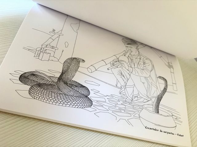 Libro para colorear "Marruecos"