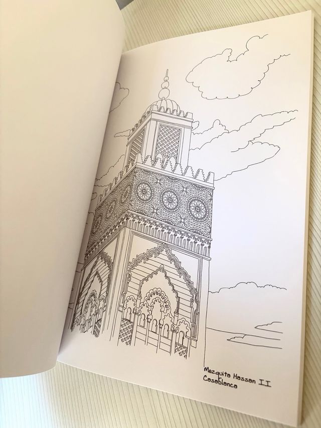 Libro para colorear "Marruecos"