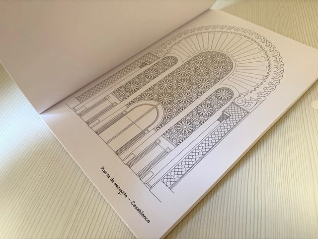 Libro para colorear "Marruecos"