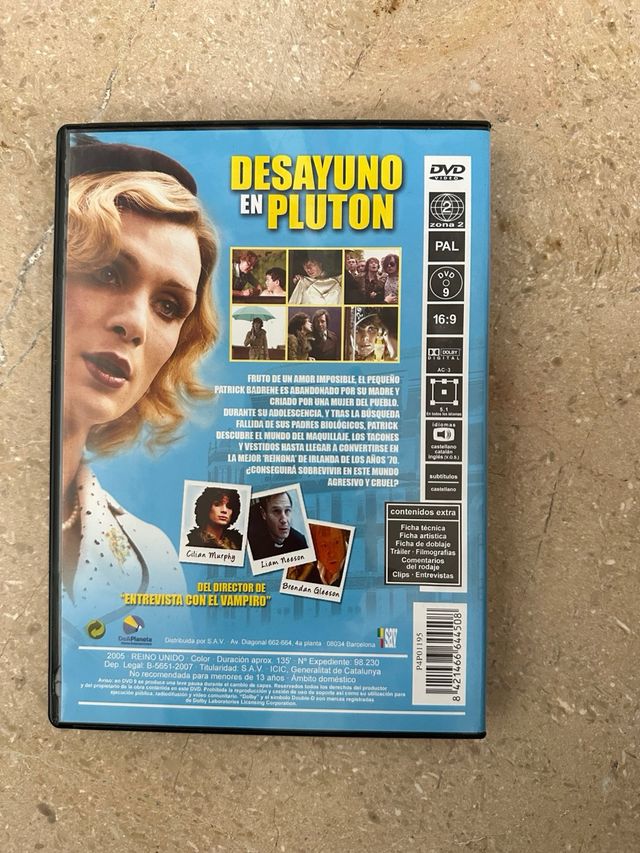 DVD Desayuno en Plutón