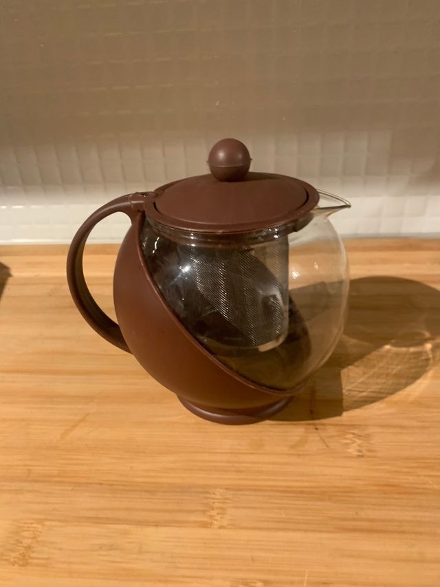 Caraffa infusore lunga in vetro/plastica Ja Jin