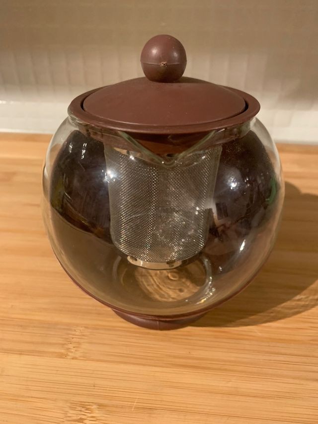 Caraffa infusore lunga in vetro/plastica Ja Jin