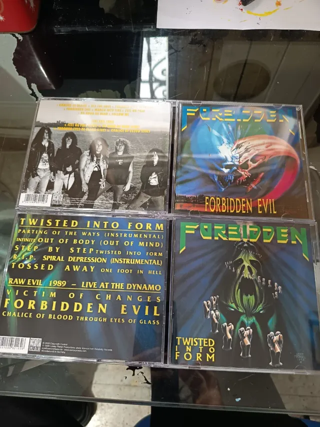 Forbidden CD Twisted Into Form Forbidden Evil