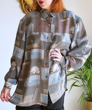 Camisa Vintage Ceramica