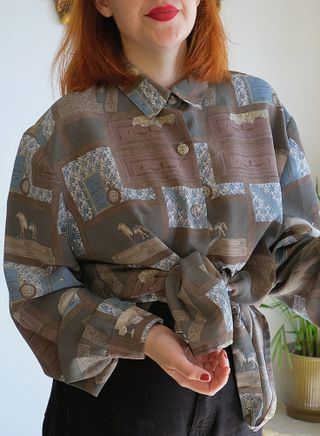 Camisa Vintage Ceramica