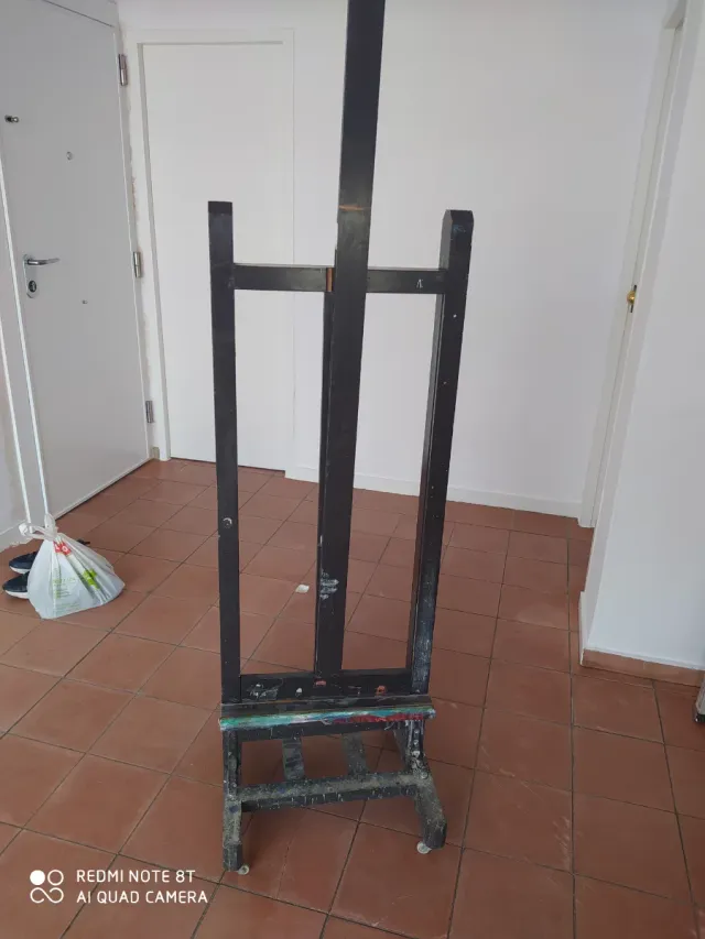 Caballete profesional madera, hay que repararlo