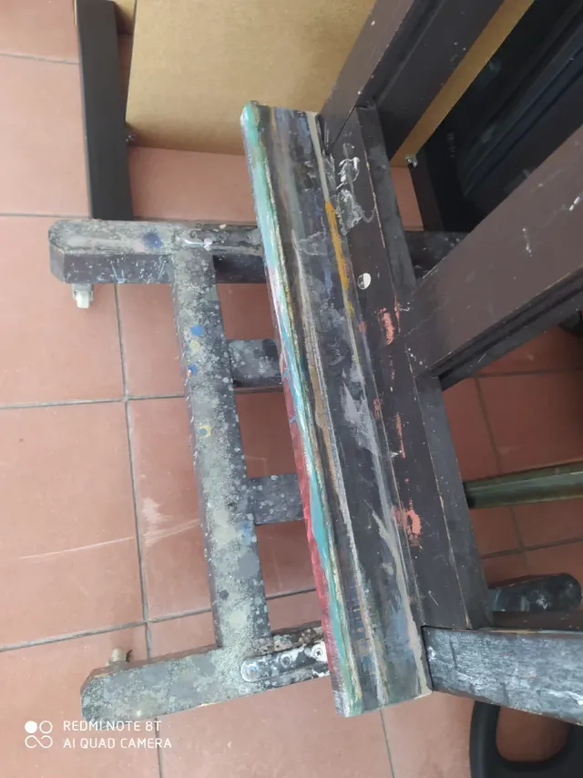 Caballete profesional madera, hay que repararlo