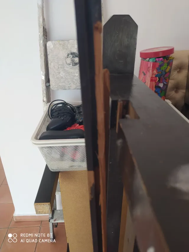 Caballete profesional madera, hay que repararlo