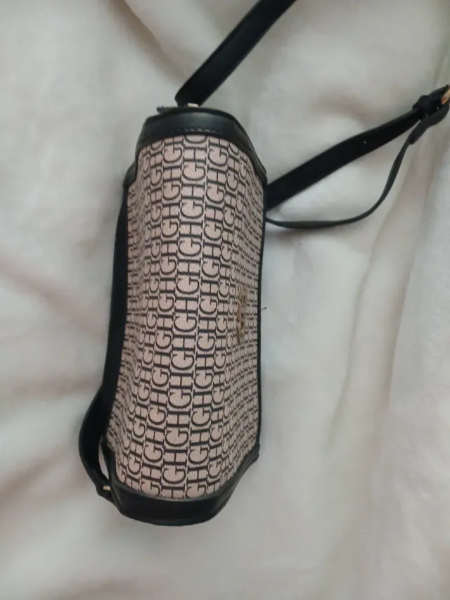 Bolso Carolina Herrera Beige y Negro