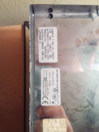 Plafón Granadino Opalina Cristal Metal