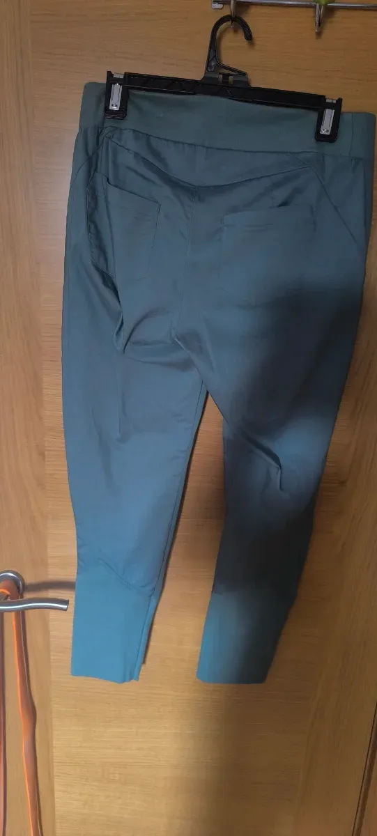 Pantalón Quechua Montaña Verde/Azul