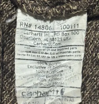 Cappello Carhartt lana uomo tg unica