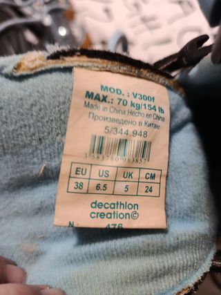 Patines en línea adultos talla 38