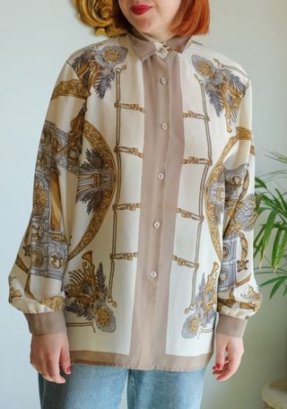 Camisa Vintage Barroca