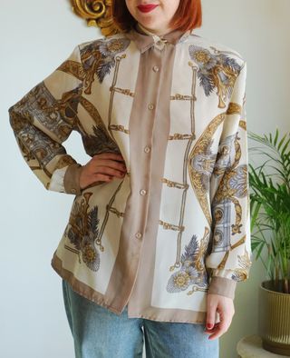 Camisa Vintage Barroca