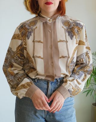 Camisa Vintage Barroca