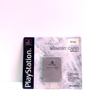 PlayStation 1 Memory Card Grigio SCPH-1020 E