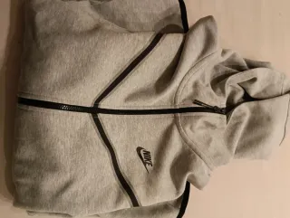 Sudadera Nike Tech Fleece Hombre Gris.