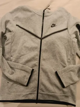Sudadera Nike Tech Fleece Hombre Gris.