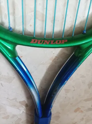 Raqueta Tenis Dunlop Verde/Azul