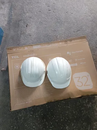 Cascos de Construcción Blancos