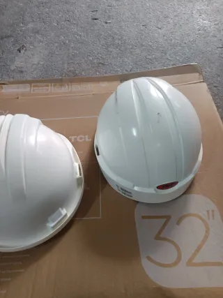 Cascos de Construcción Blancos