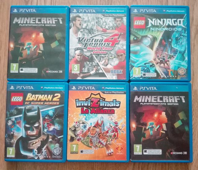 Lote Ps Vita, 6 Juegos Pal. Sony Psvita. Pack PSV