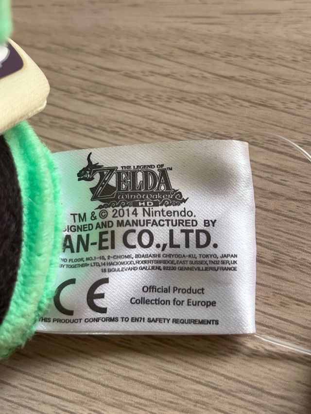 Peluche Link Wind Waker