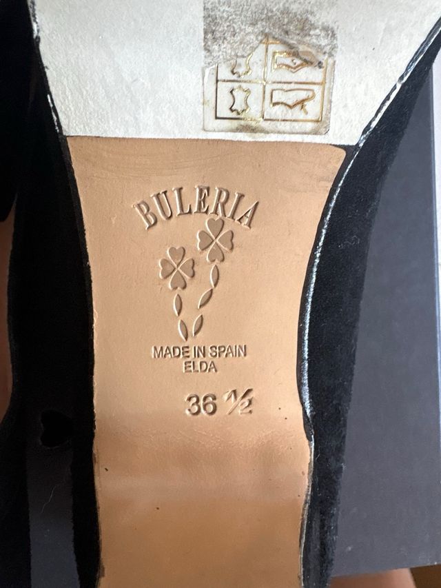 Zapatos Bulería Talla 36 y 1/2 España