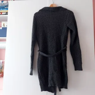 Chaqueta punto con etiqueta