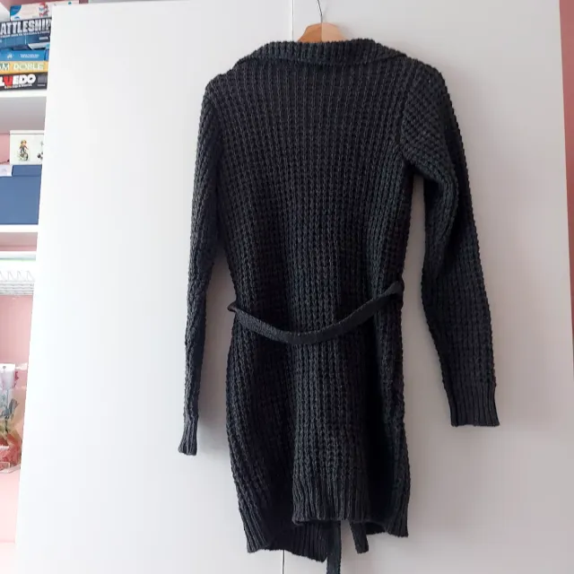 Chaqueta punto con etiqueta