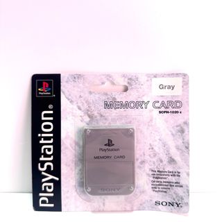 PlayStation 1 Memory Card Grigio SCPH-1020 E