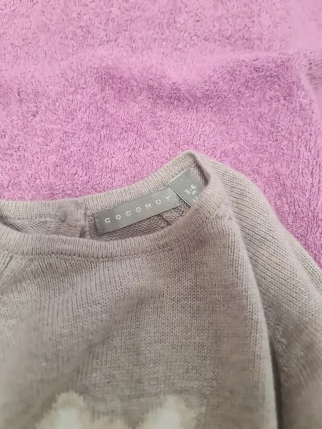 Conjunto bebé punto oso y ratón