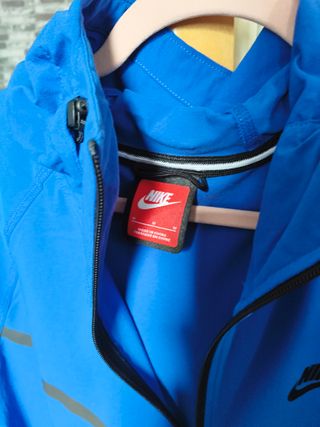 Cortavientos Nike Tech Azul Talla M-L