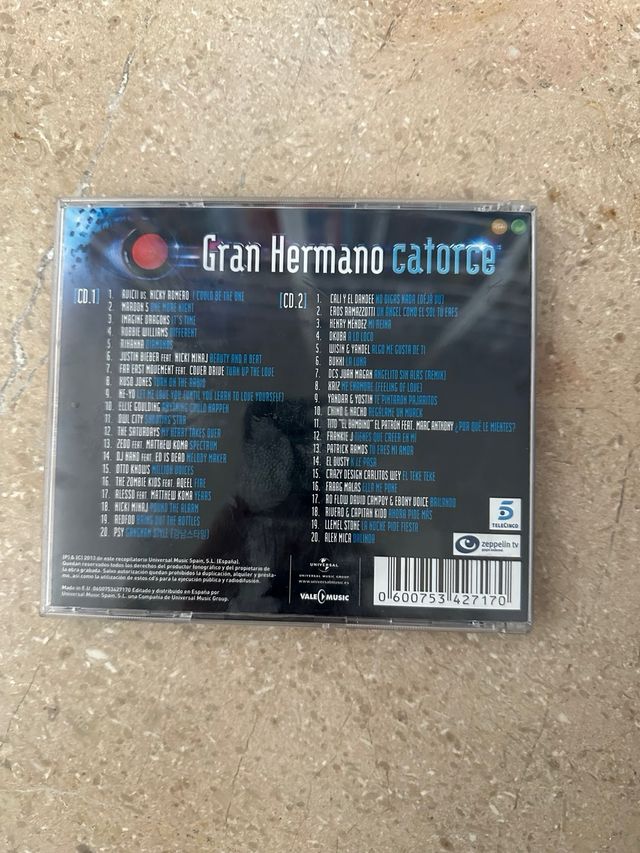 CD Gran Hermano 14 (GH14) - Recopilatorio