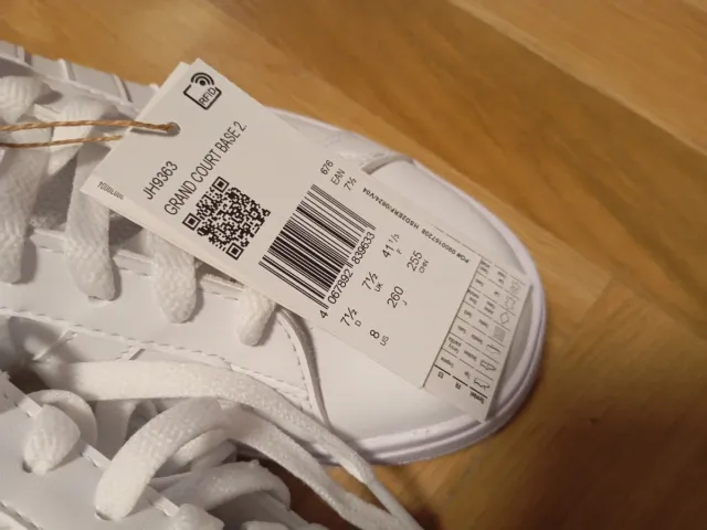 Adidas Grand Court Base 2.0 Blancas 41 1/3