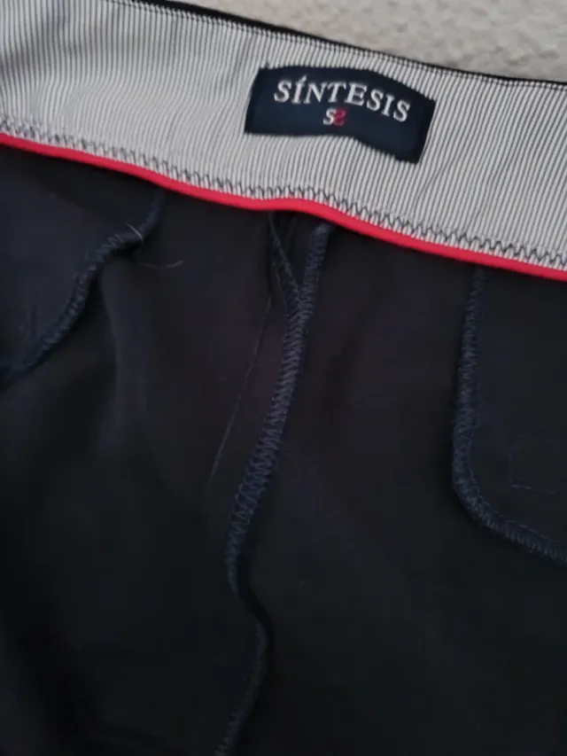 Pantalón clásico mujer negro. Talla 42-44