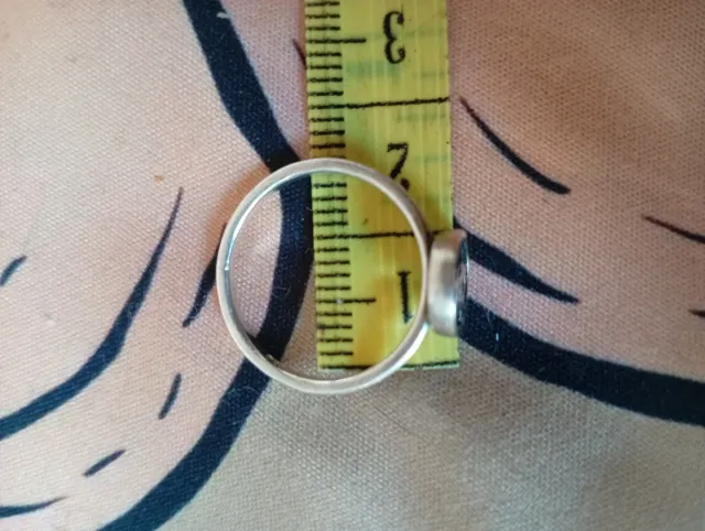 Anillo Anarquía plata ley martillada artesano