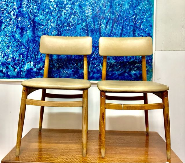 Set di sedie, anni '60, vintage, originale