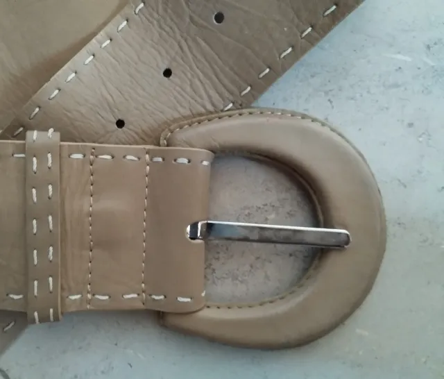 Cinturón Piel Bimba y Lola Beige