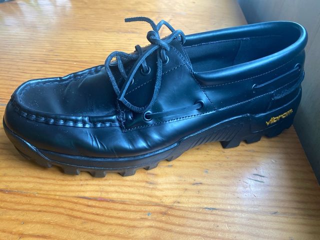 Zapatos negros de plataforma