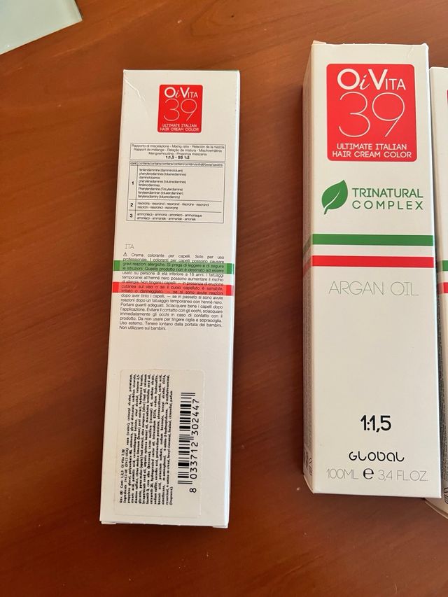 3x Tinte Cabello 7.32 Rubio Marrón Frío