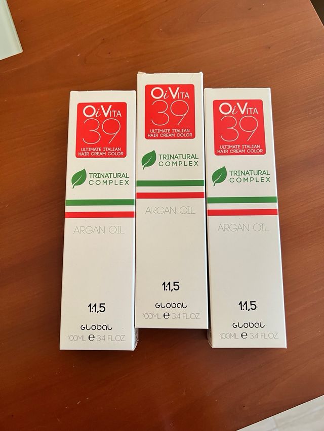 3x Tinte Cabello 7.32 Rubio Marrón Frío