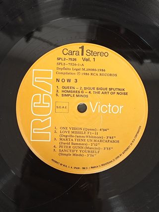 Vinilo Now 3 - Esto Si Es Musica